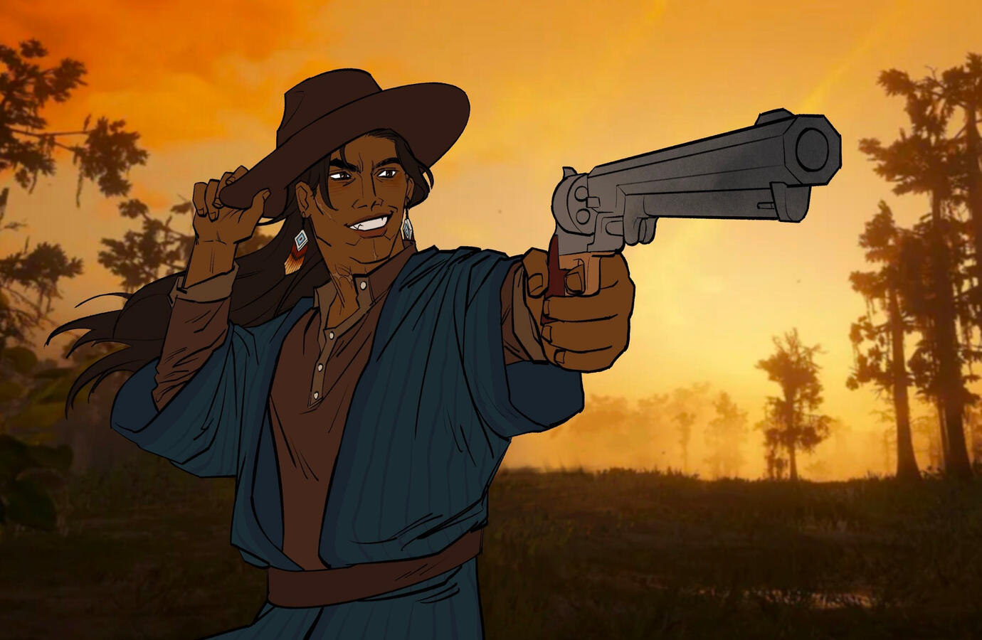 Half body/flats example