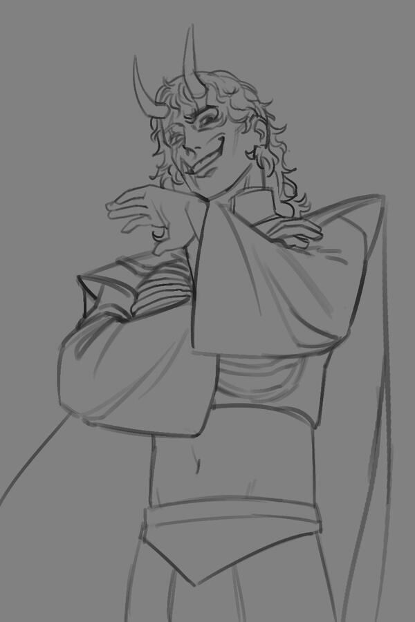 Sketch/half body example